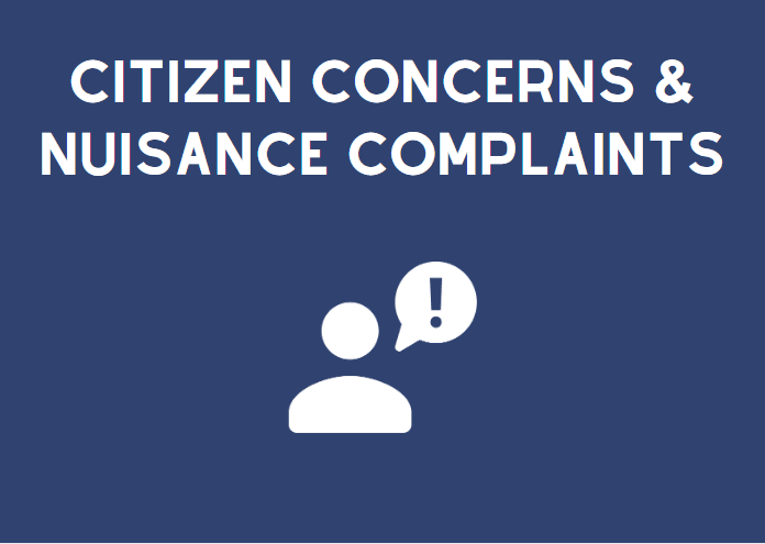 concerns and complaints