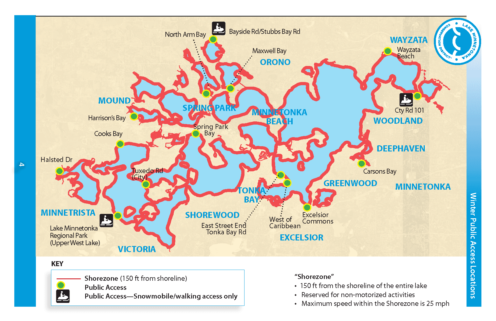 Lake Minnetonka- Winter Access Locations